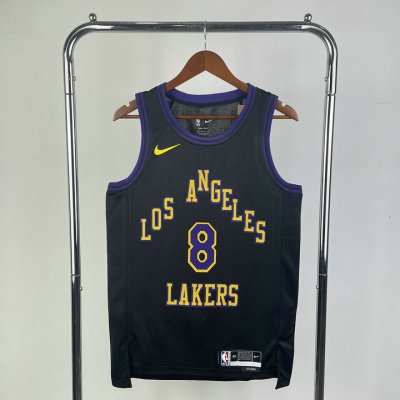 NBA 8 Kobe Bryant Los Angeles Lakers 2023-24 city Maillot